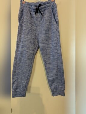 Zella Jogger Sweatpants Girls Size S 7/8 Light Heathered Purple